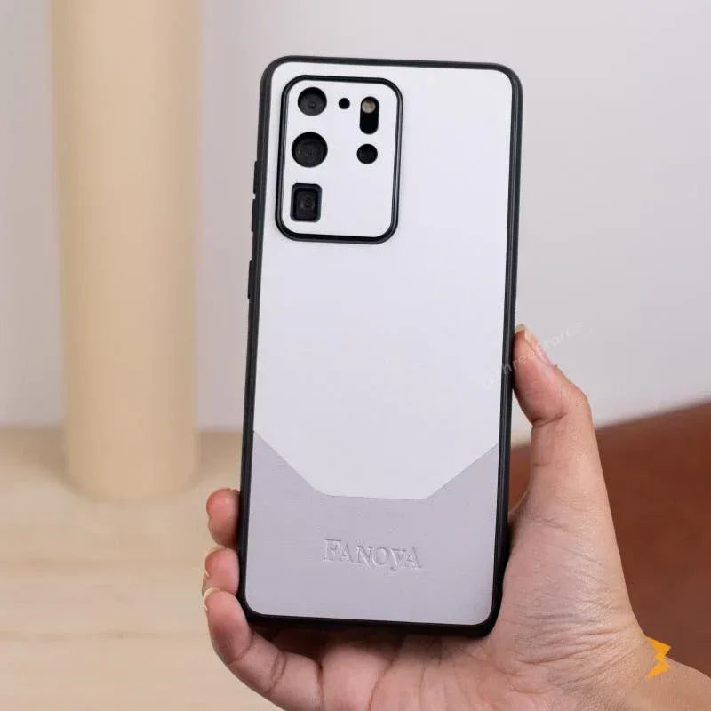 Aveiro Half Leather Case Samsung S20 Ultra - Three