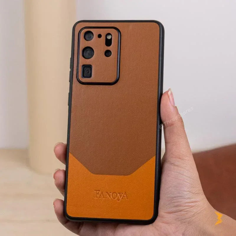 Aveiro Half Leather Case Samsung S20 Ultra - Three