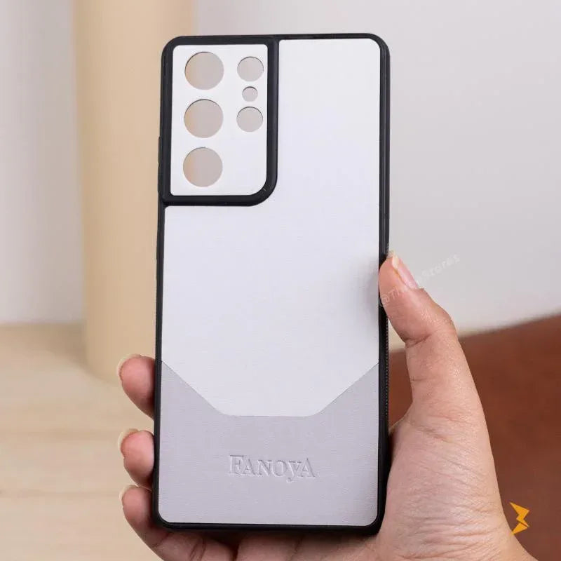 Aveiro Half Leather Case Samsung S21 Ultra - Three