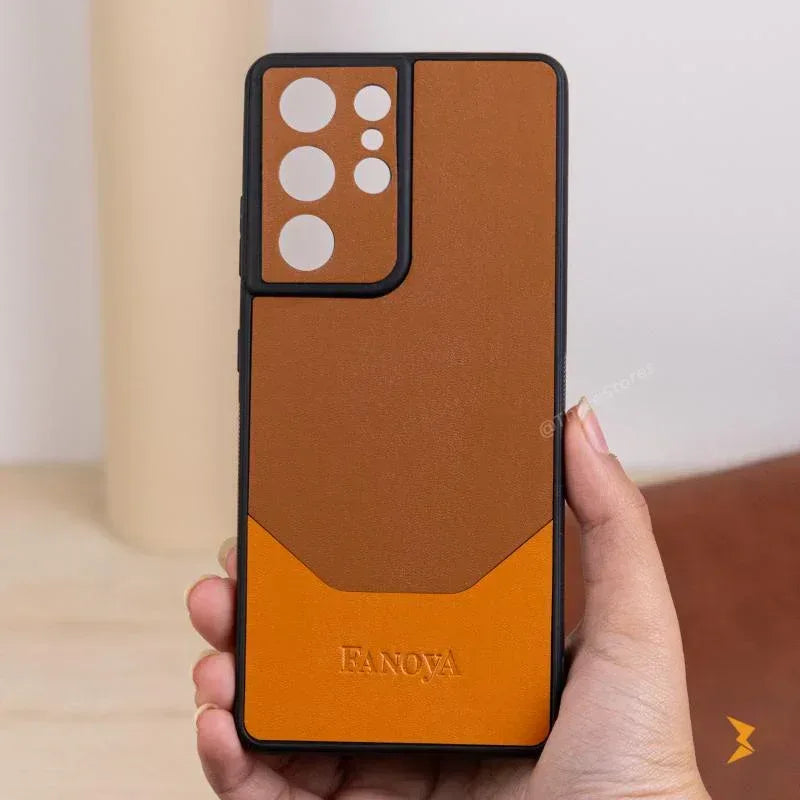 Aveiro Half Leather Case Samsung S21 Ultra - Three