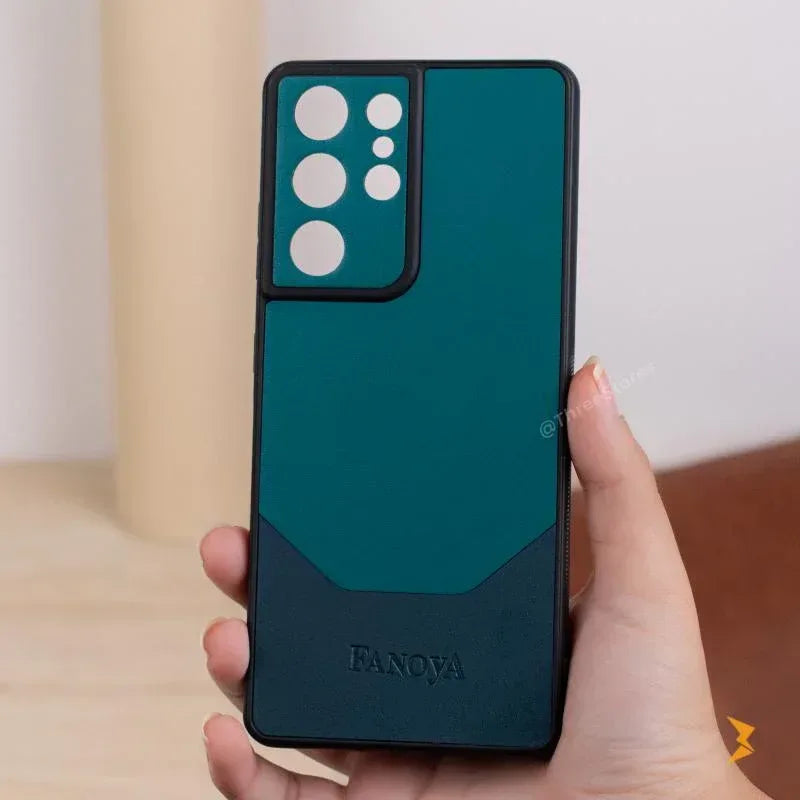 Aveiro Half Leather Case Samsung S21 Ultra - Three