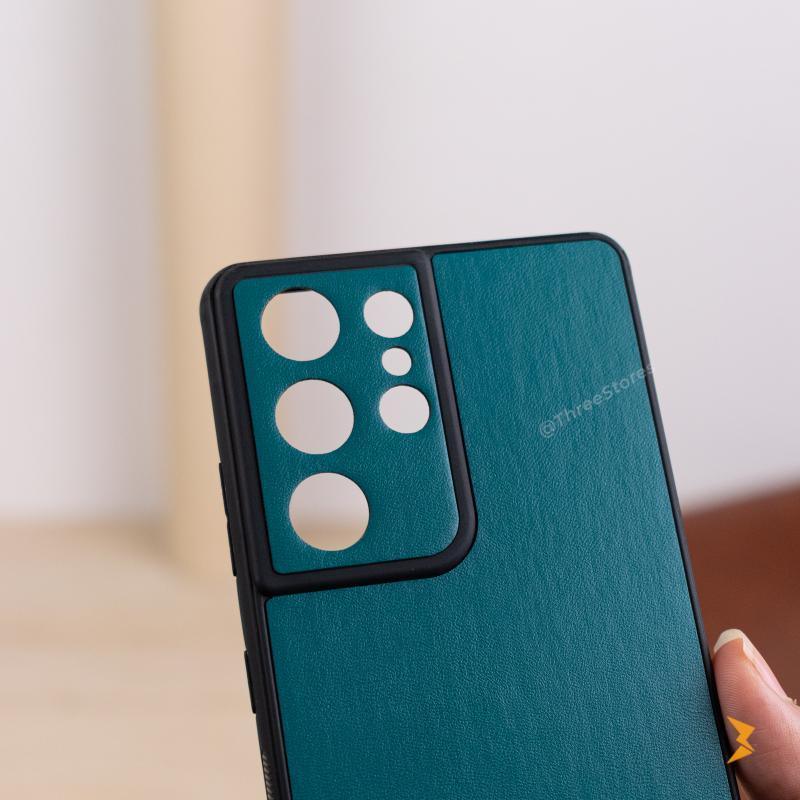 Aveiro Half Leather Case Samsung S21 Ultra - Three