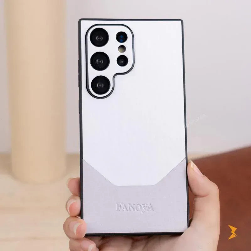 Aveiro Half Leather Case Samsung S22 Ultra - Three