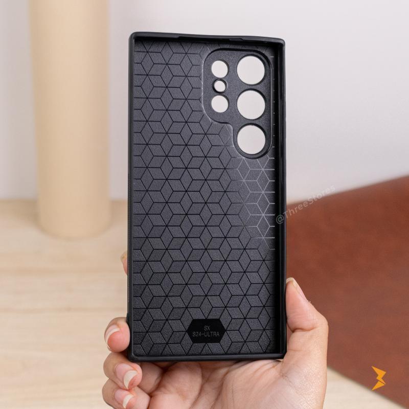 Aveiro Half Leather Case Samsung S23 Ultra - Three