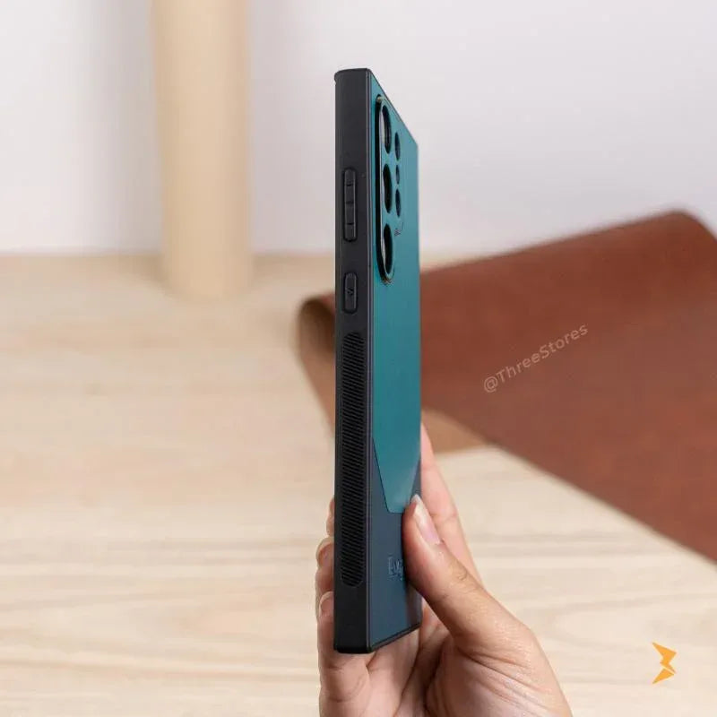 Aveiro Half Leather Case Samsung S24 Ultra - Three