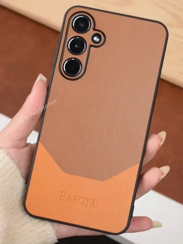 Aveiro Half Leather Case Samsung A54 - Three