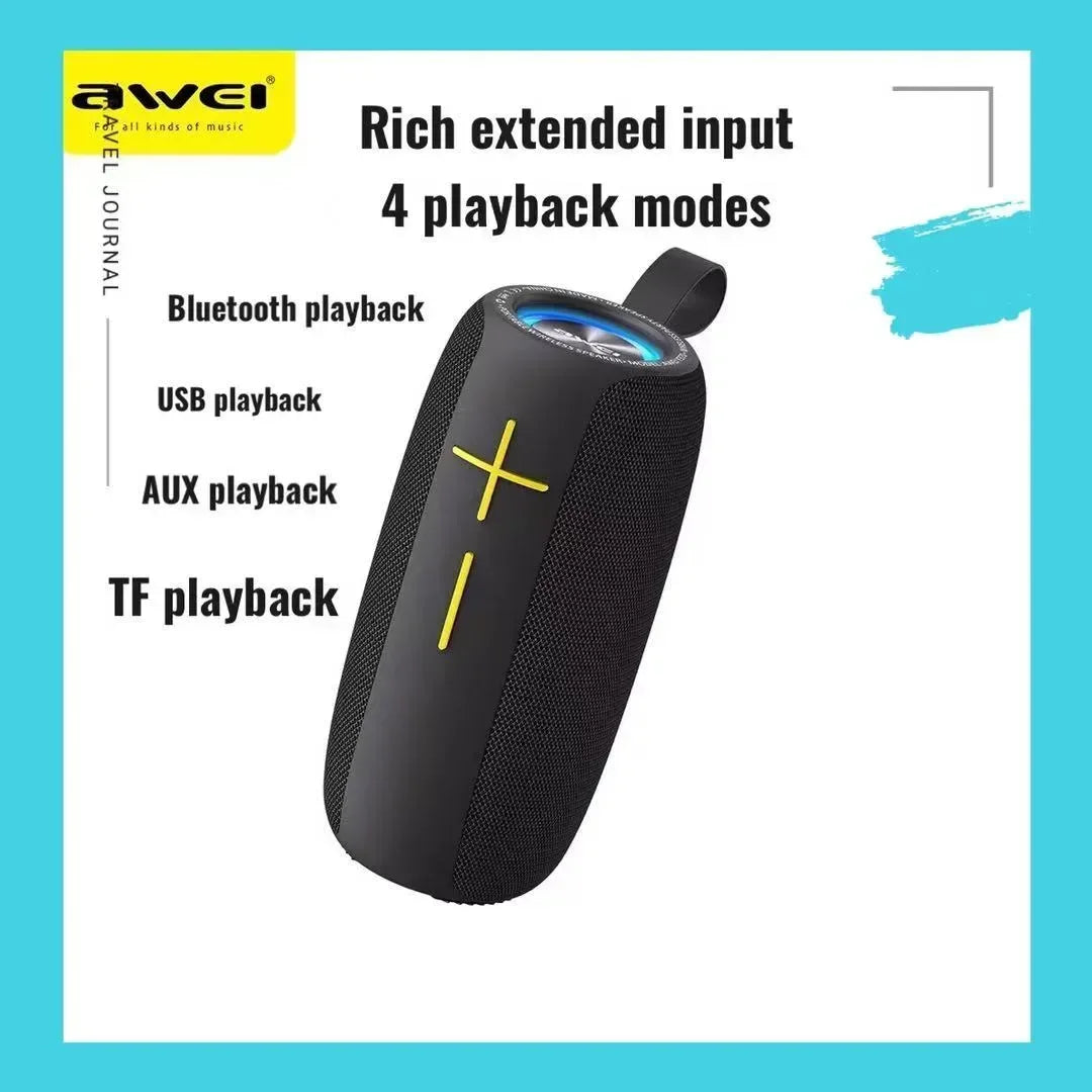Awei Outdoor Waterproof Wireless Speaker Y370 - Three