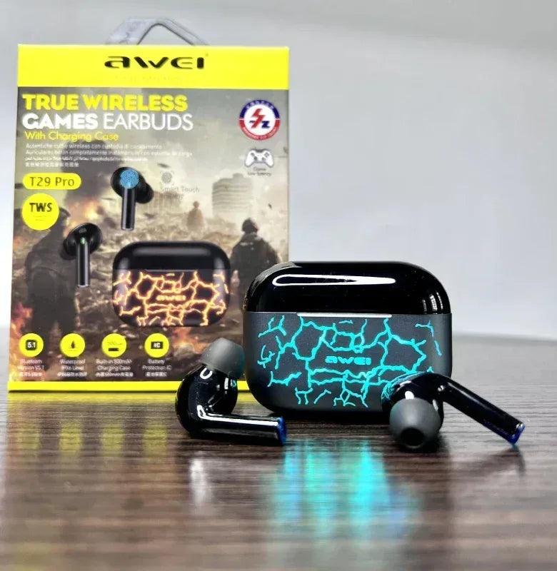 Awei True Wireless Games Earbuds T29 Pro - Three