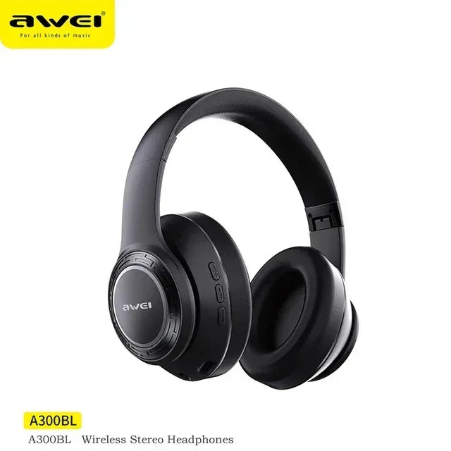 Awei Wireless RGB Over Ear Gaming Headphone A300bl - Three