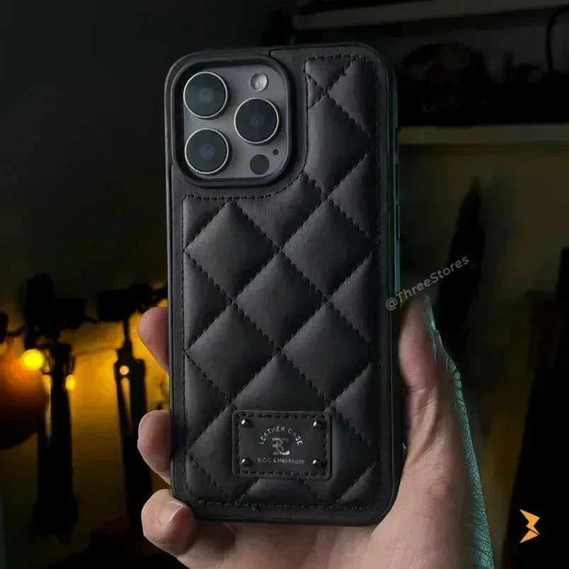 BIGC Leather Case iPhone 16 Pro Max - Three