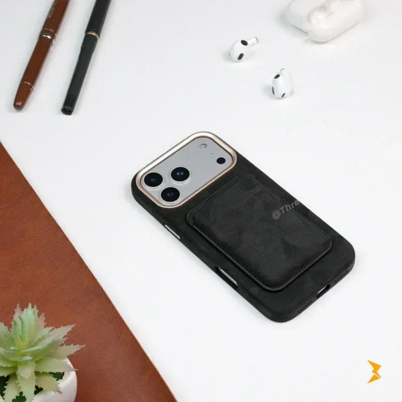 BIGC Wallet Magsafe Case iPhone 17 Pro - Three