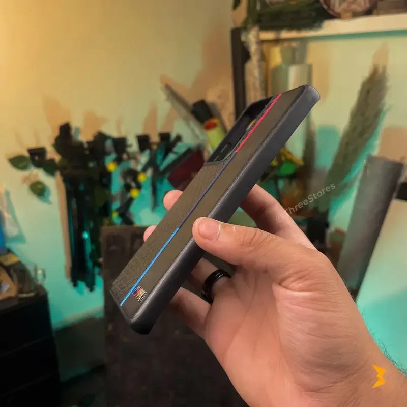 BM Line Leather Case Samsung S21 Ultra - Three