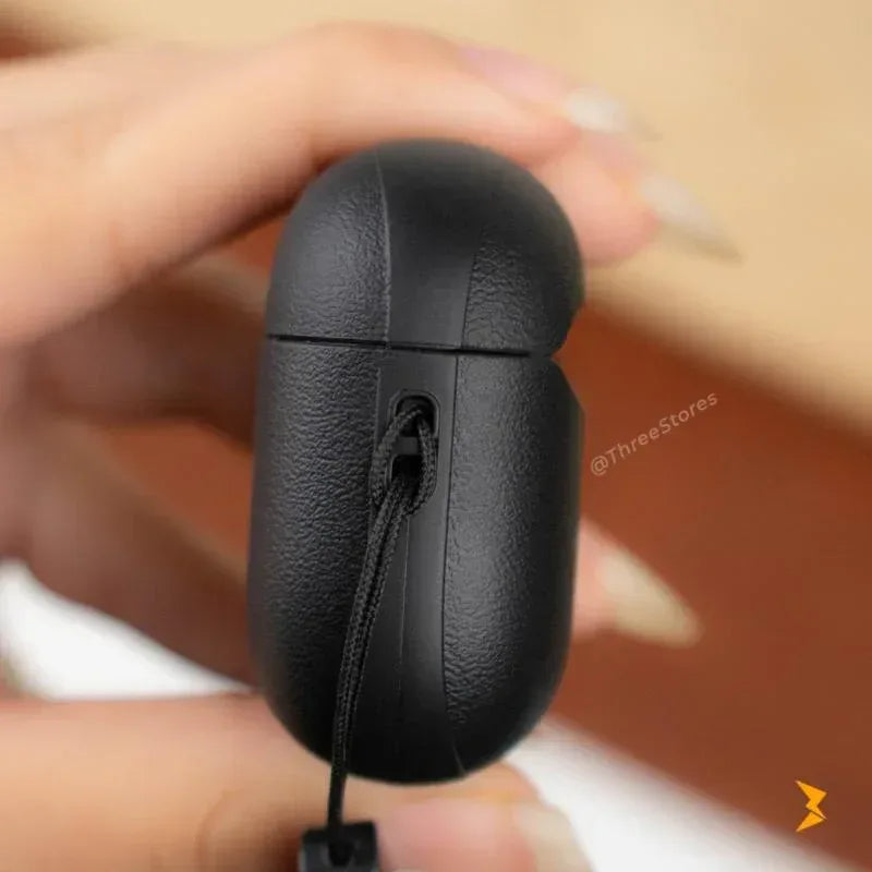 Bald TPU Leather Case Airpods 4 - Three