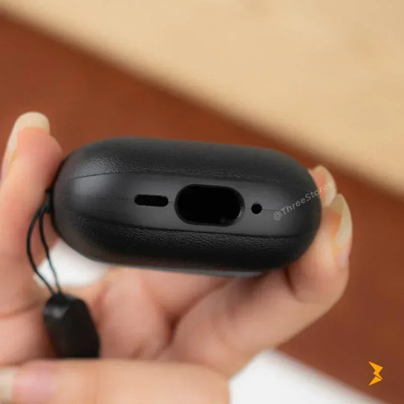 Bald TPU Leather Case Airpods 4 - Three