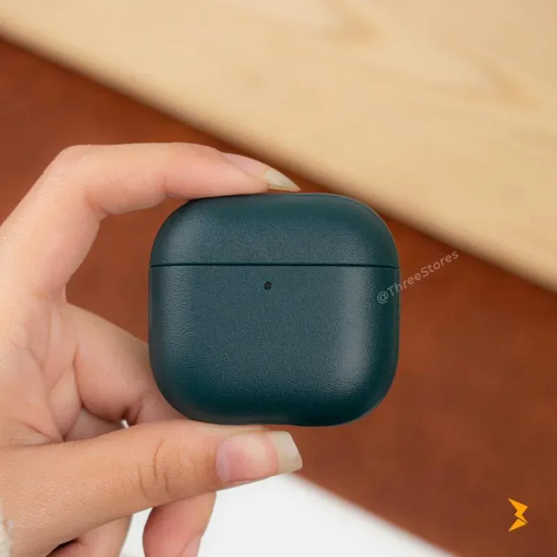 Bald TPU Leather Case Airpods 4 - Three