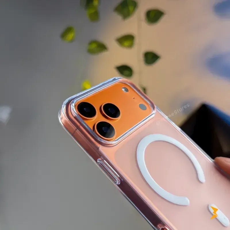 Beky Transparent Magsafe Case iPhone 17 Pro Max - Three
