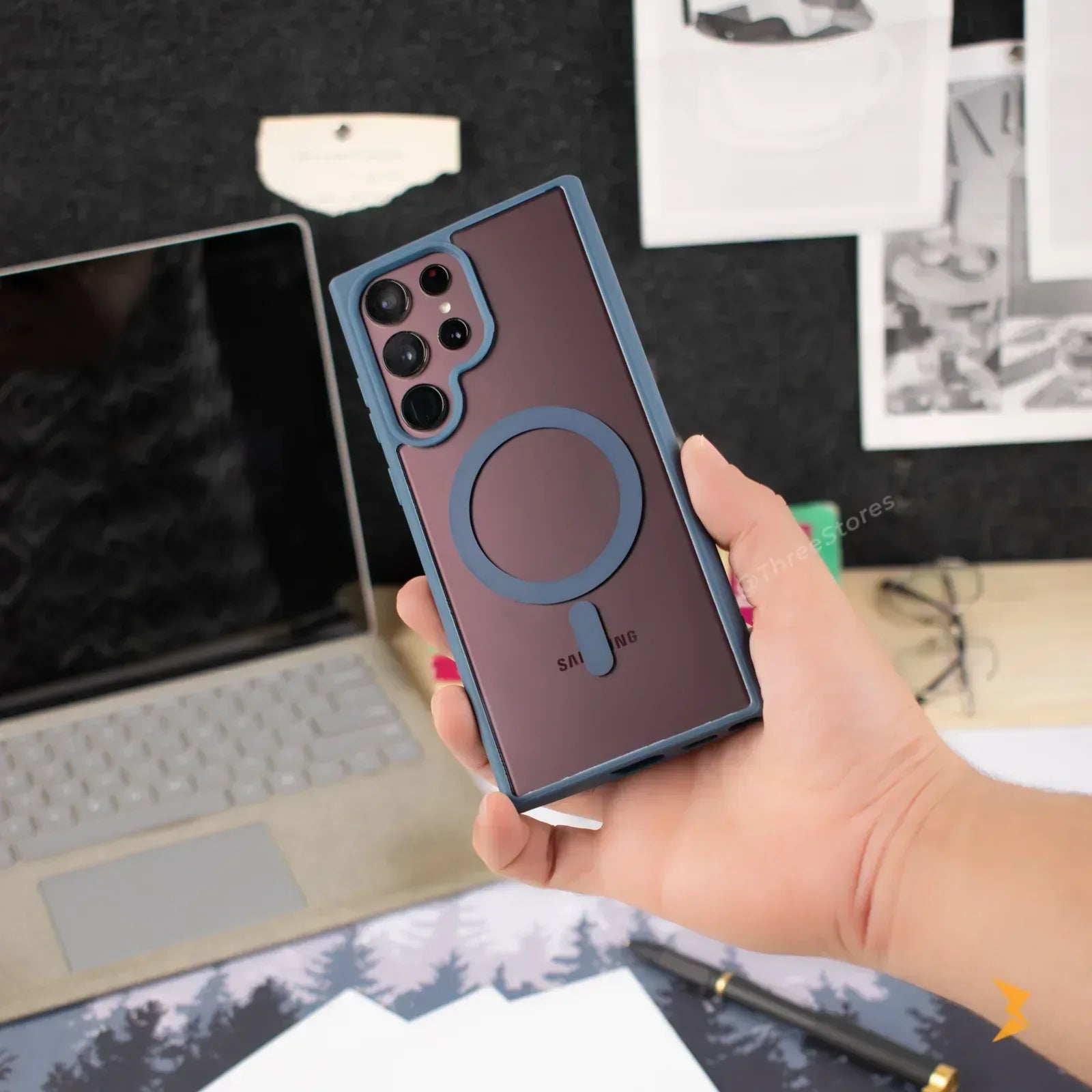 Berlia Colors Magsafe Case Samsung S26 Ultra - Three