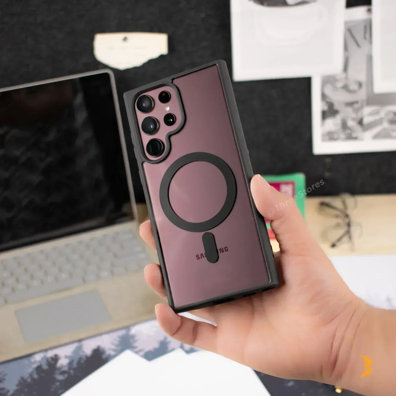 Berlia Colors Magsafe Case Samsung S26 Ultra - Three