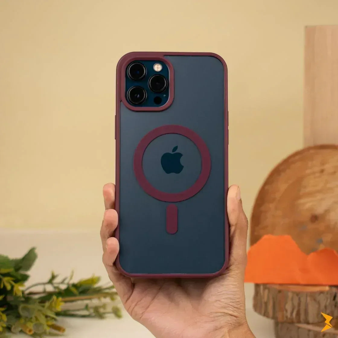 Berlia Colors Magsafe Case iPhone 14 Pro Max - Three