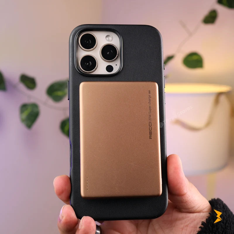 Bigc Leather Strip Case iPhone 16 Pro Max