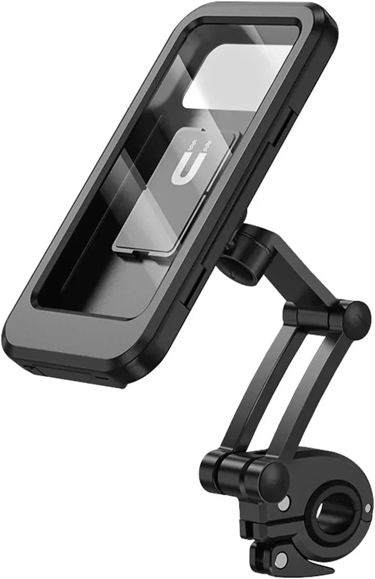 Bike & Motorcycle Magnetic Waterproof Phone Holder with 360° Rotation M3 - Three