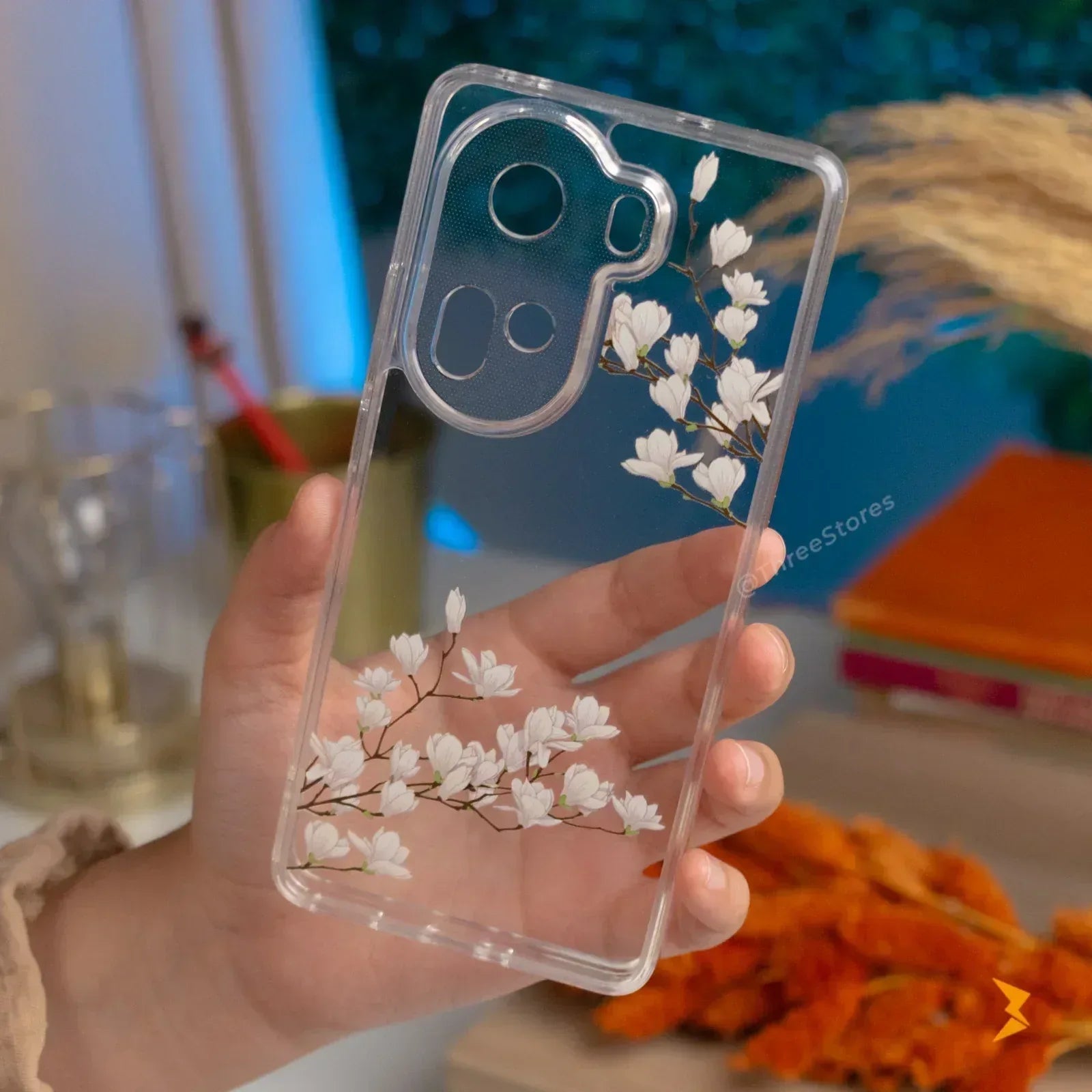 Boter Transparent Design Case Oppo Reno 11 - Three