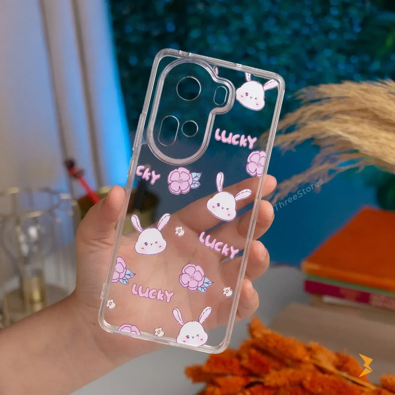 Boter Transparent Design Case Oppo Reno 11 - Three