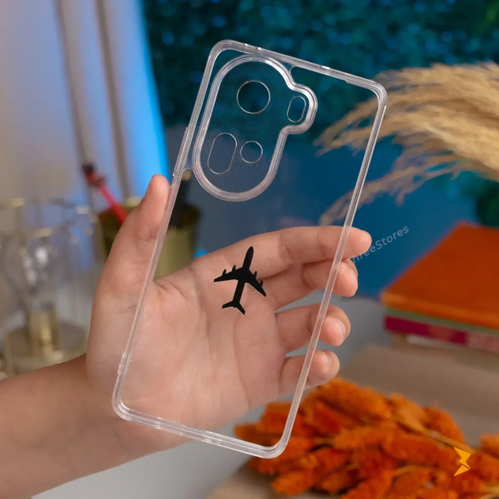 Boter Transparent Design Case Oppo Reno 11 - Three