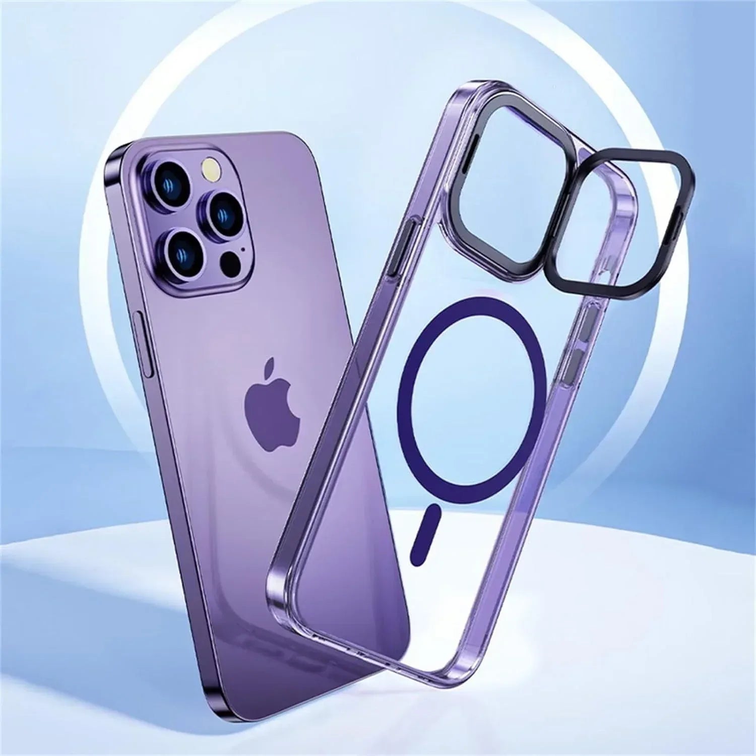 Bracket Lens Transparent Magsafe Case iPhone 13 Pro - Three