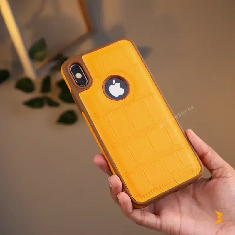 Buenos Leather Case iPhone X Max - Three