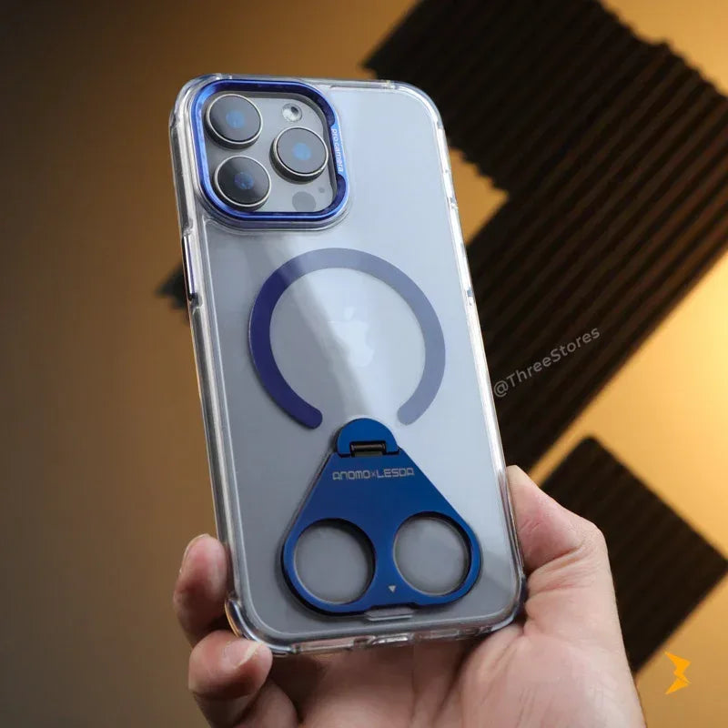 Butterfly Stand Magsafe Case iPhone 15 Pro Max - Three