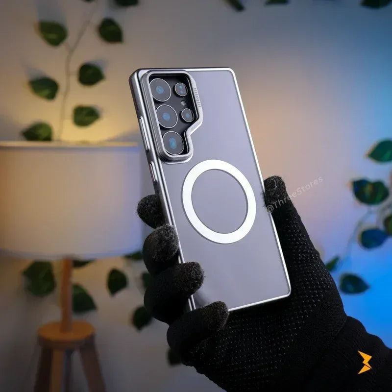 Calix Metal Stand Camera Case Samsung S24 Ultra - Three