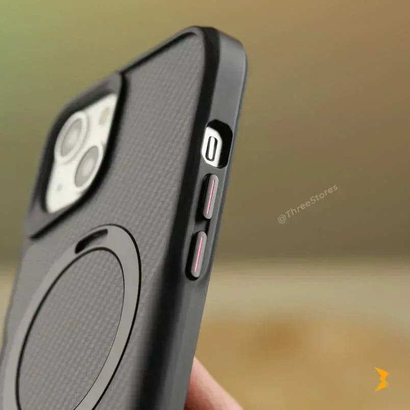 Carbon Ring Magsafe Case iPhone 15 - Three