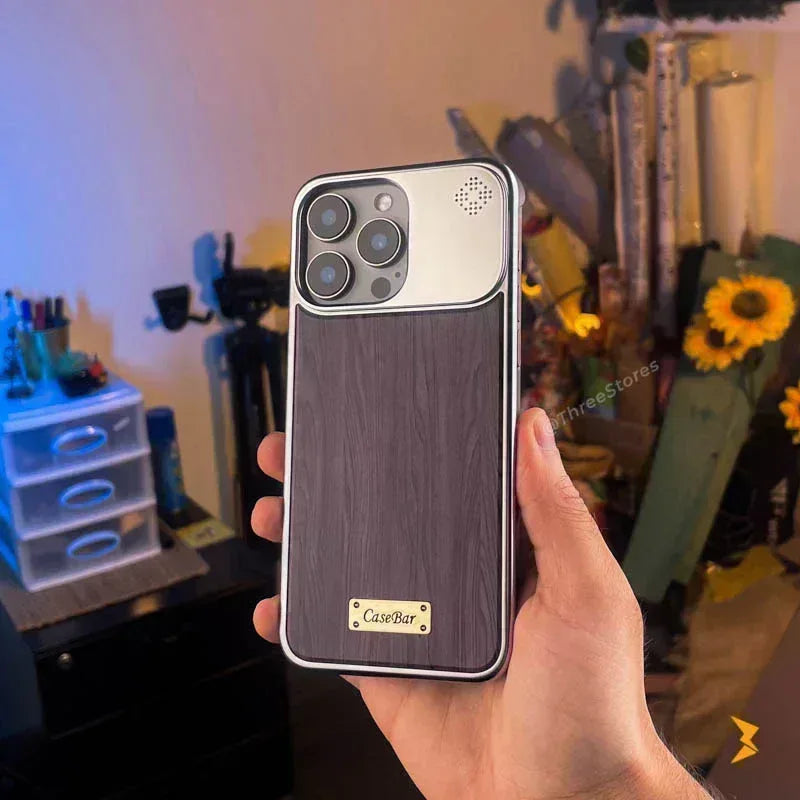 CaseBar Wooden Magsafe iPhone 16 Pro Max - Three