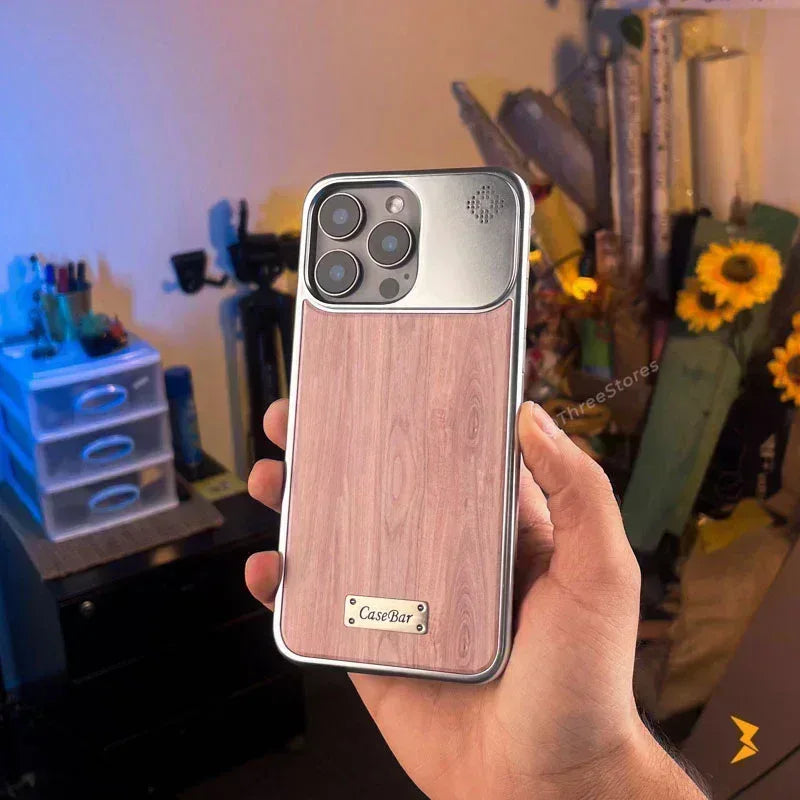 CaseBar Wooden Magsafe iPhone 16 Pro Max - Three