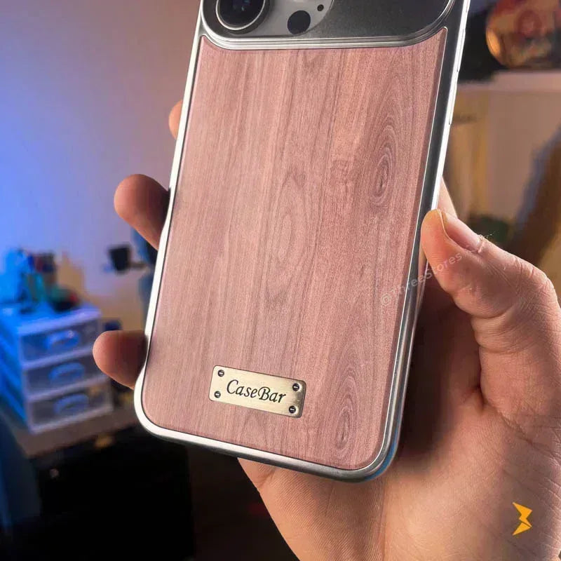 CaseBar Wooden Magsafe iPhone 16 Pro Max - Three