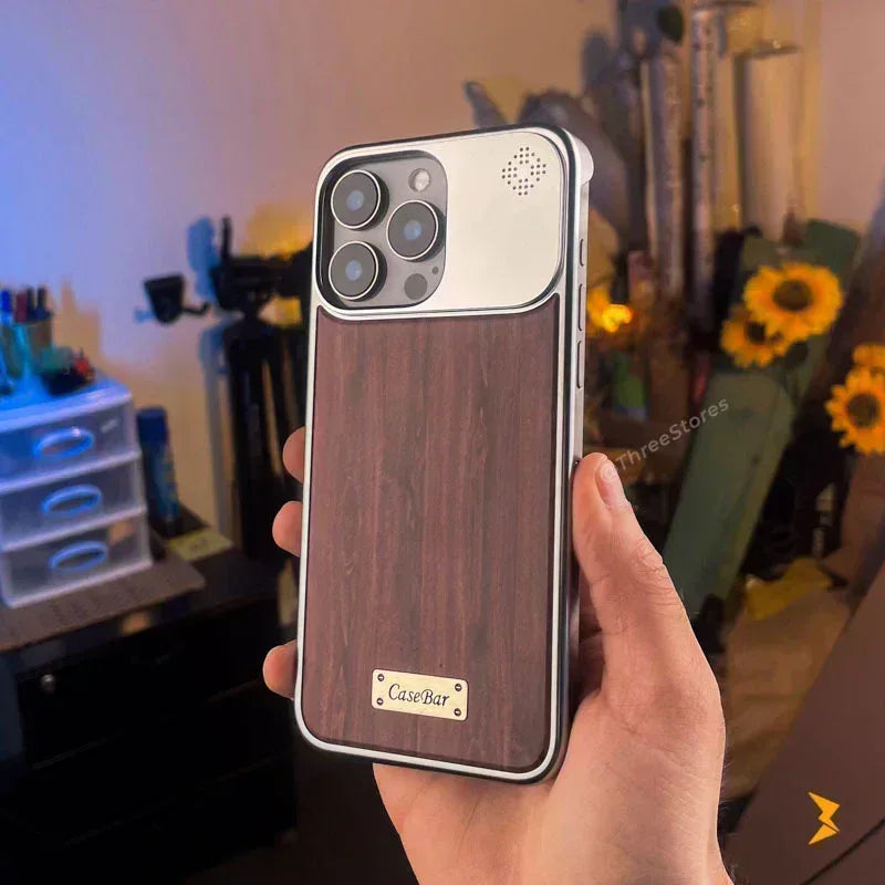 CaseBar Wooden Magsafe iPhone 16 Pro Max - Three