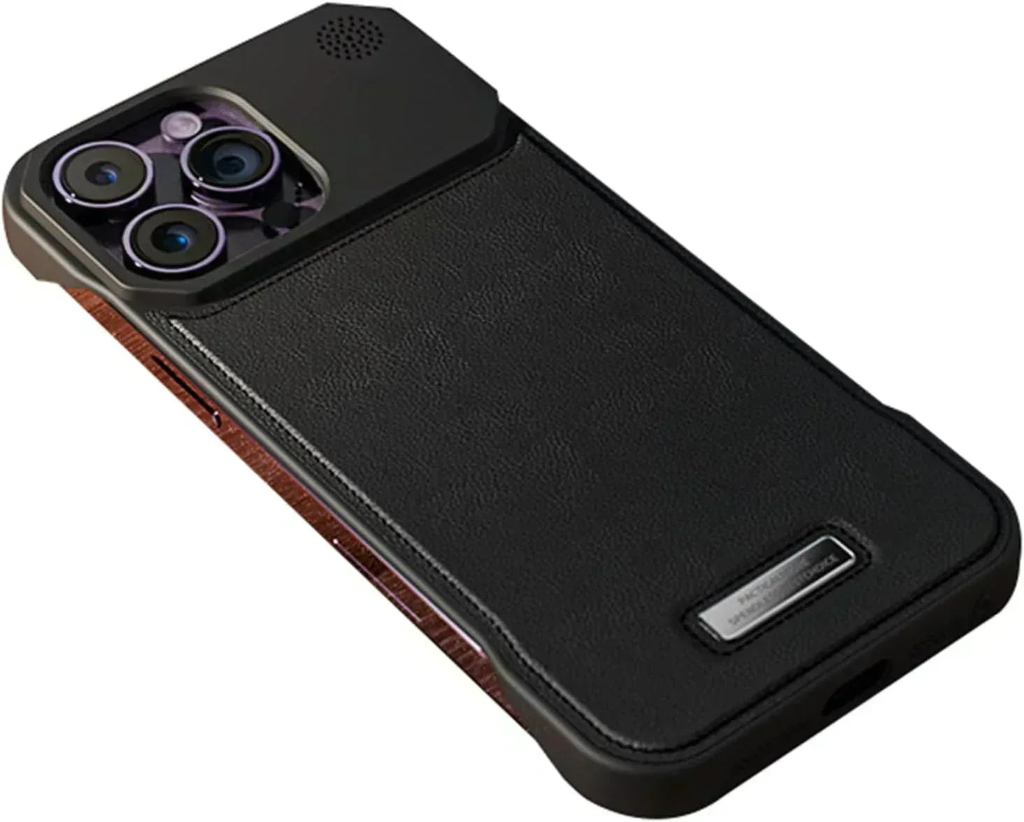 Casper Leather Case iPhone 16 Pro Max - Three