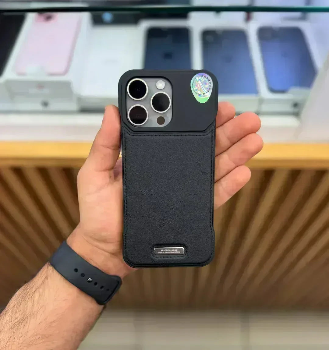 Casper Leather Case iPhone 16 Pro Max - Three