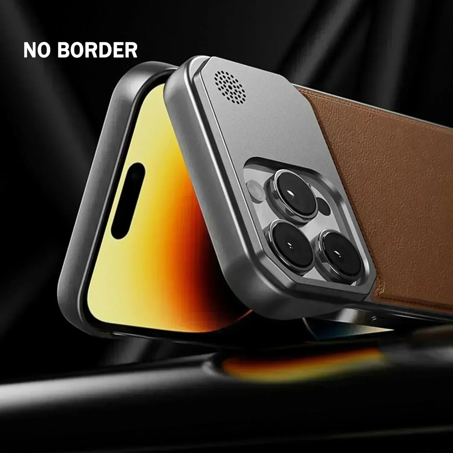 Casper Leather Case iPhone 16 Pro Max - Three
