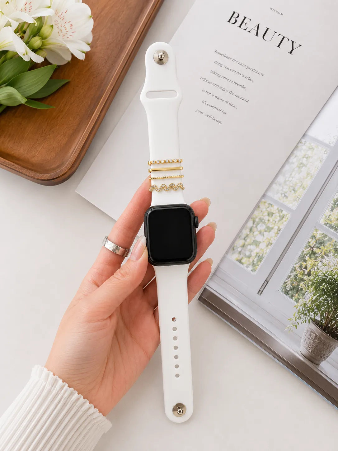 Jewelry Watch Band For Apple Watch