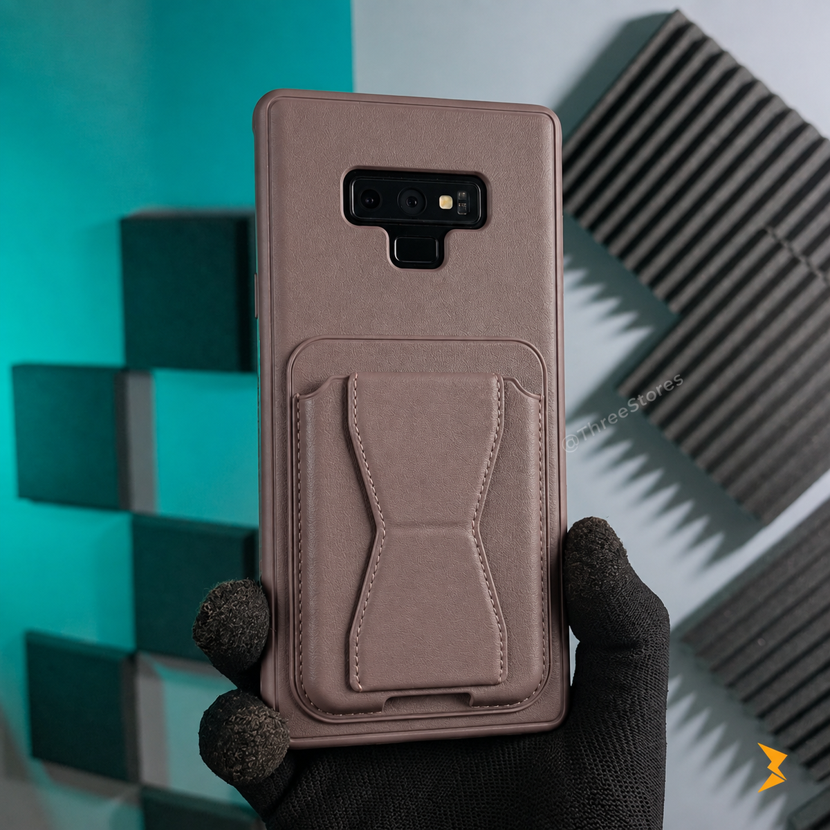 HDD Fionke Stand Leather Case Samsung Note 9