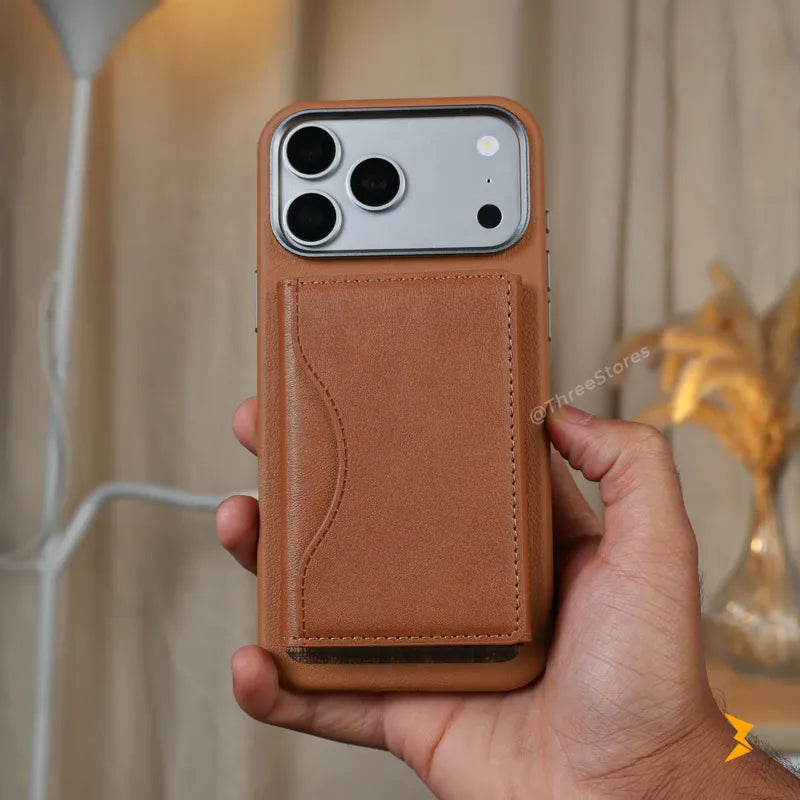 Checkered Magsafe Wallet Case iPhone 17 Pro Max