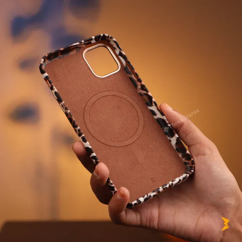Cheetah Skin Magsafe Case iPhone 11 - Three