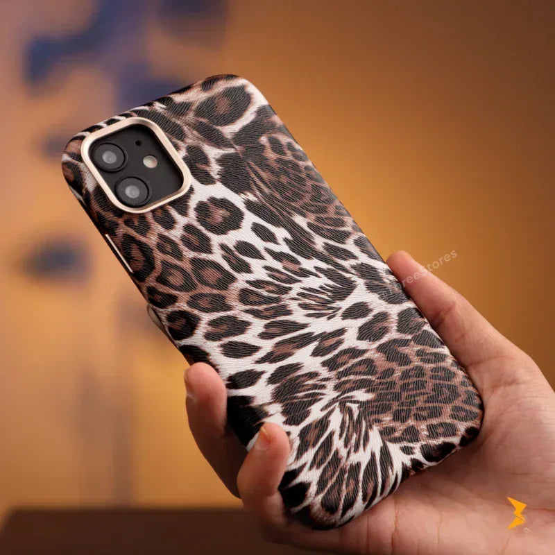 Cheetah Skin Magsafe Case iPhone 11 - Three