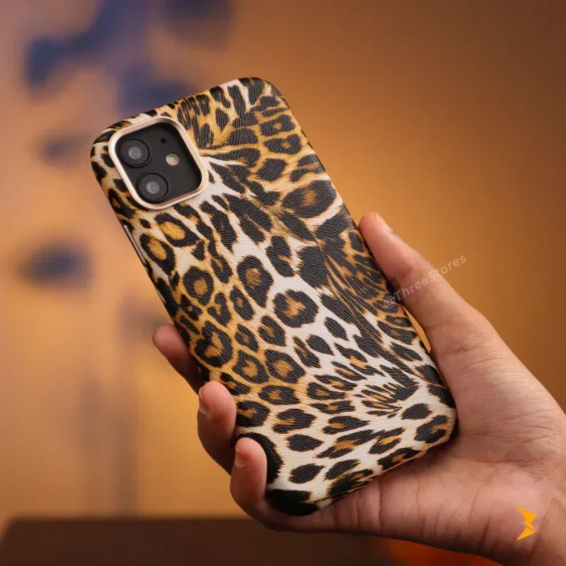 Cheetah Skin Magsafe Case iPhone 11 - Three