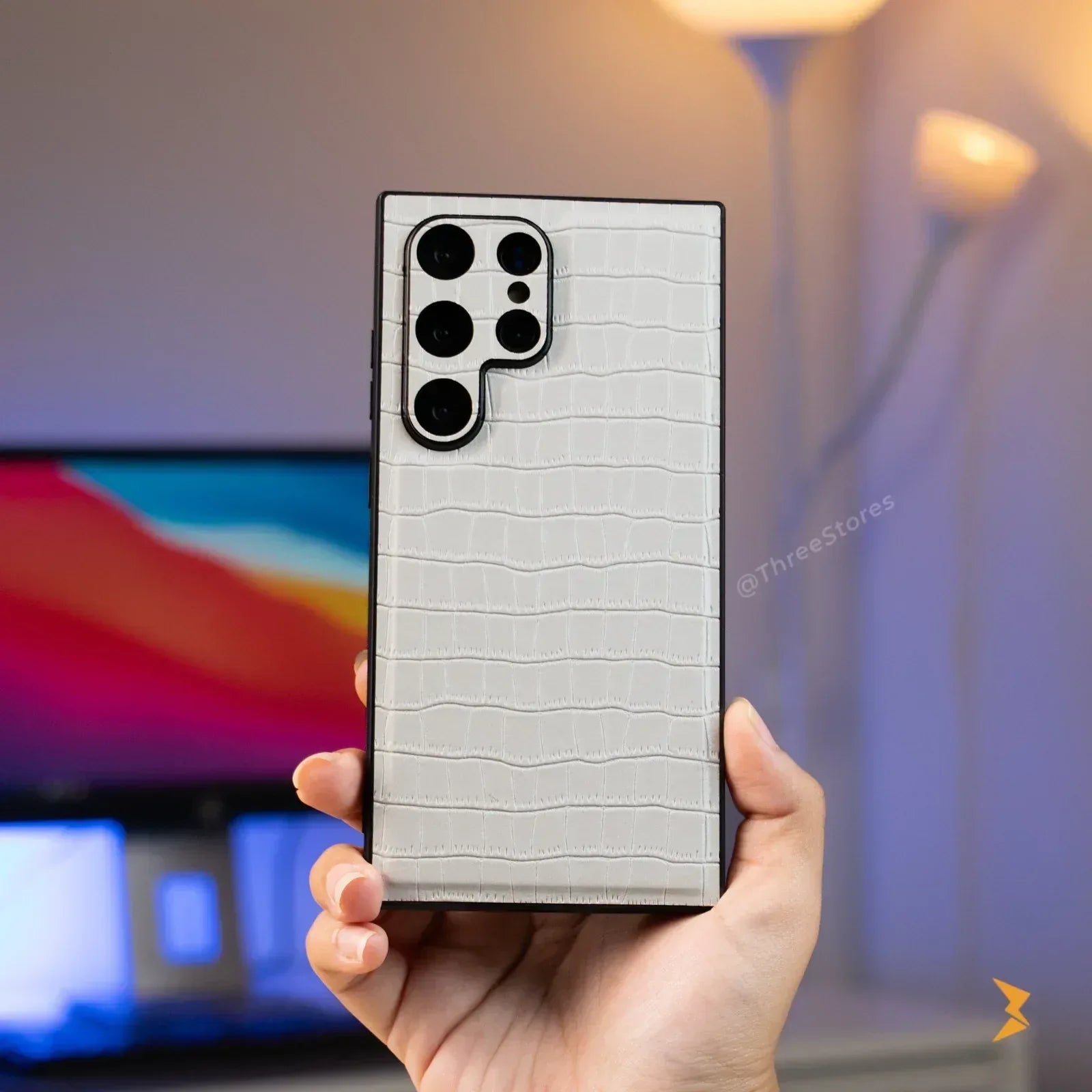 Chic Leather Case Samsung S24 Ultra - Three