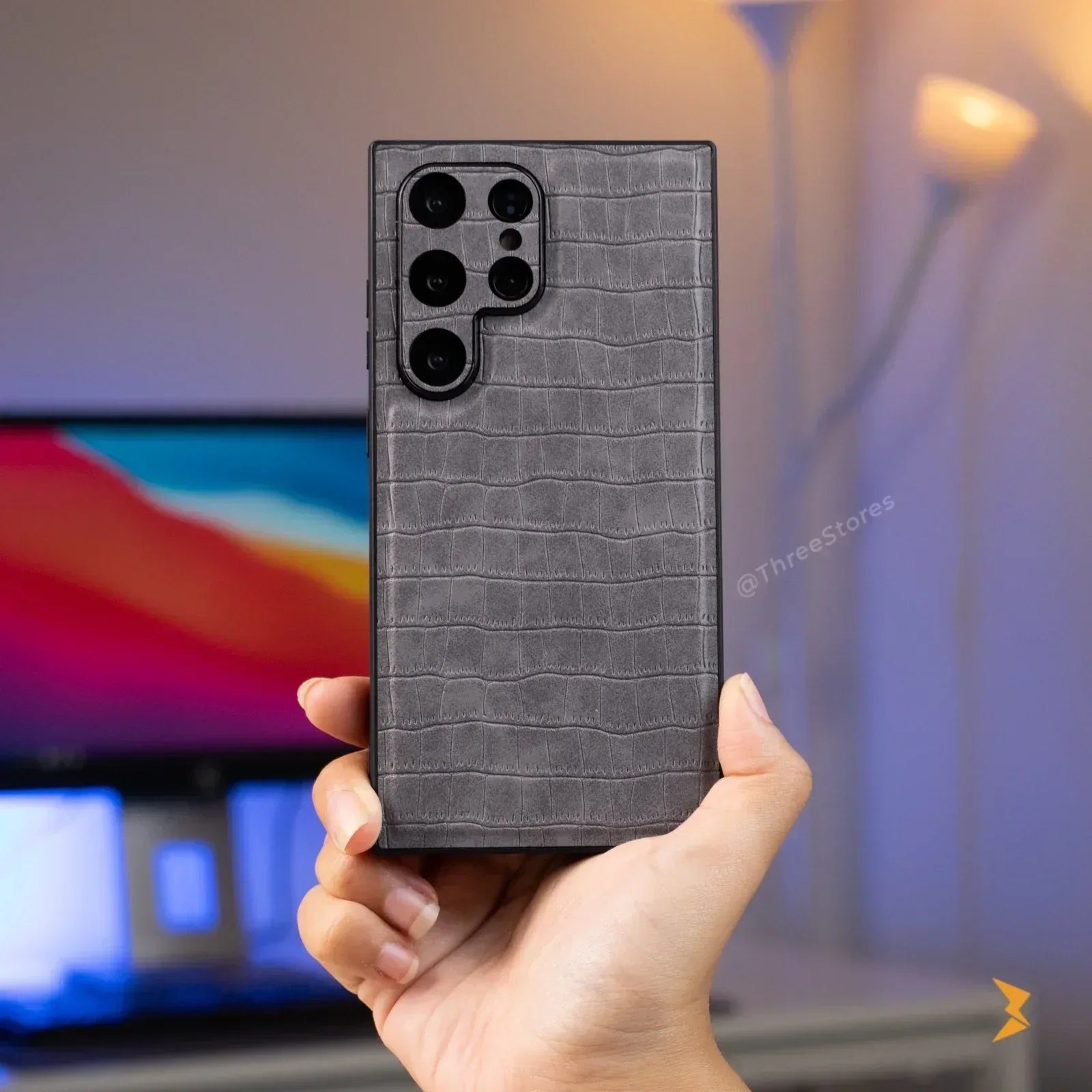 Chic Leather Case Samsung S24 Ultra - Three