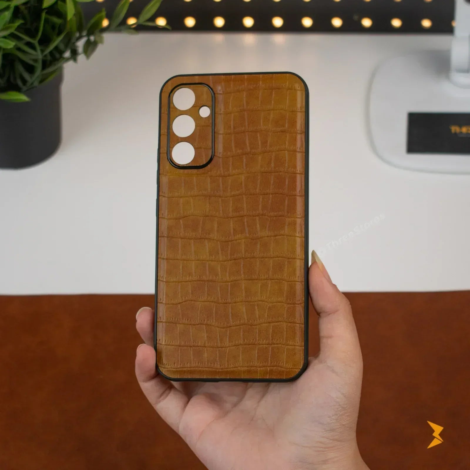 Chic Leather Case Samsung A34 - Three