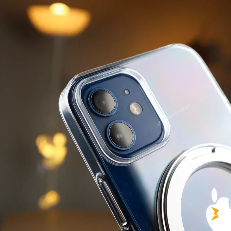 Circle Transparent Magsafe Case iPhone 12 - Three